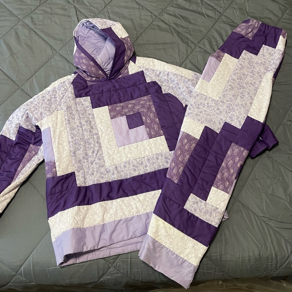 Handmade Quilted Sweatshirt